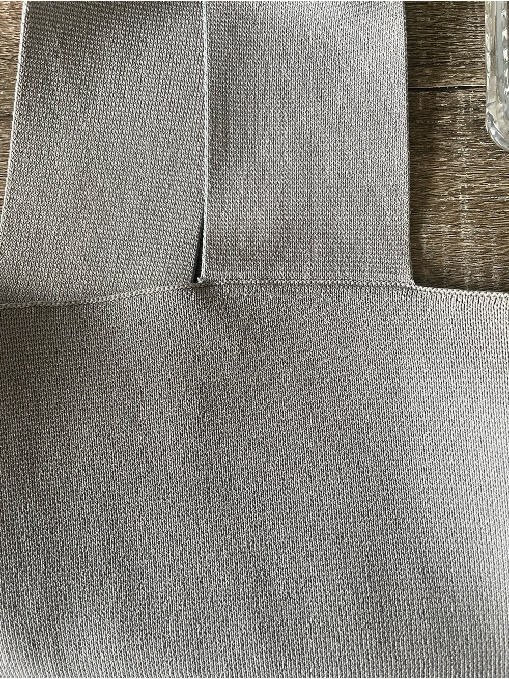 Petal & Pup Sage/Olive Gray Cropped Square Neck Tank - Picture 4 of 5